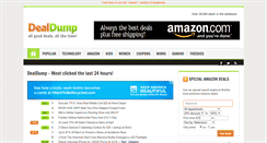 Desktop Screenshot of dealdump.com